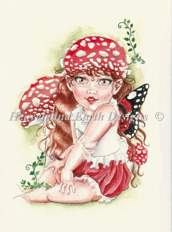 Baby Toadstool Fairy Material Pack - Click Image to Close