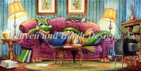 Couch Dragon Material Pack
