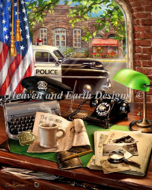 Mini Hometown Hero Police Station - Click Image to Close