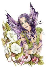 Fairy In The Bindweed