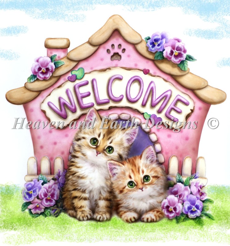 Mini Welcome To Our House NO BK - Click Image to Close