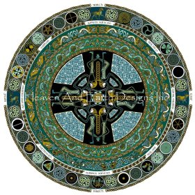 Mini Keltic Mandala Material Pack