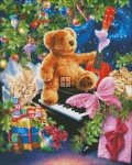 Mini Christmas Bear Wishes Material Pack