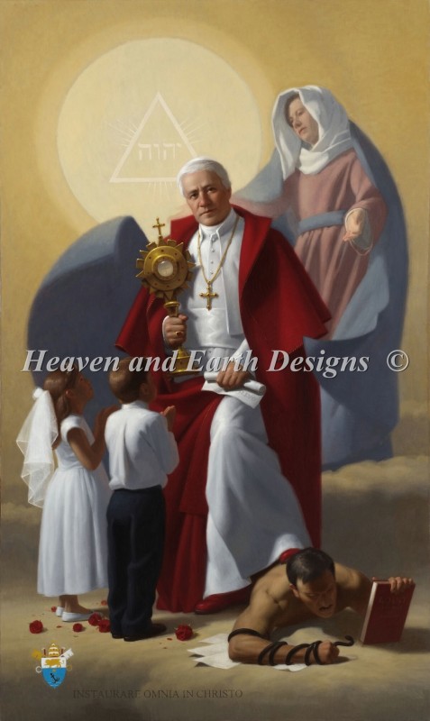 Pope St Pius X - Click Image to Close