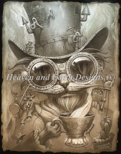 Steam Punk Cat Daddy Color