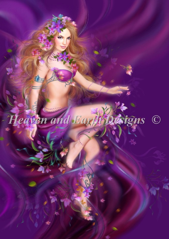 Mini Purple Fairy - Click Image to Close