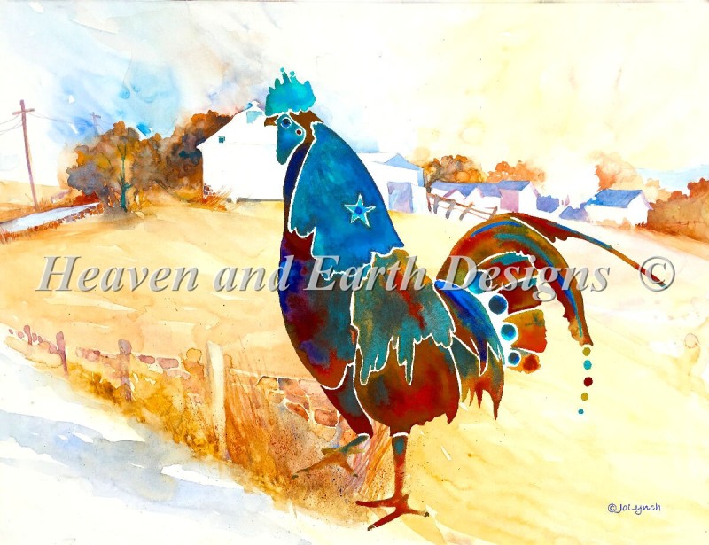 Rooster Farmyard - Click Image to Close