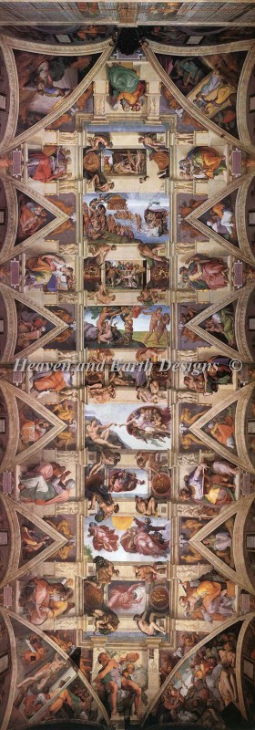 Supersized Sistine Chapel - Click Image to Close