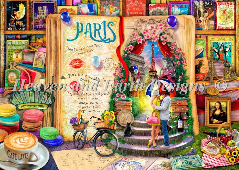 Life Is An Open Book Paris Material Pack - Click Image to Close