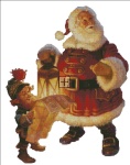 Santa and His Elf