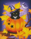 Pumpkin Cat Magic