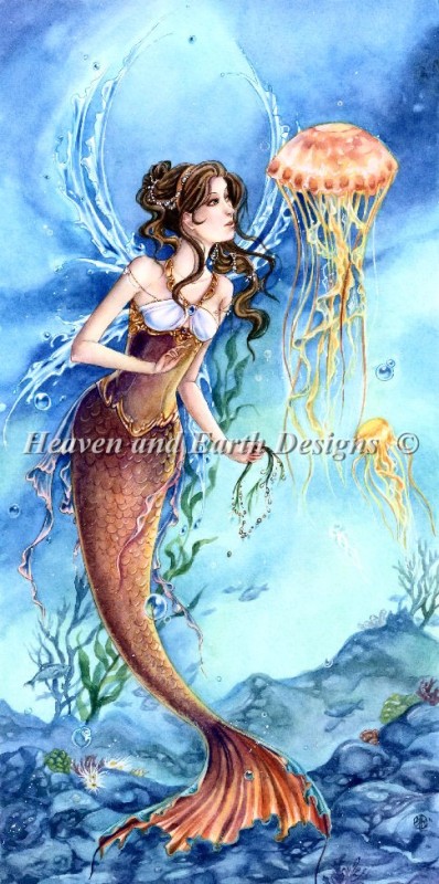 Jellyfish Mermaid - Click Image to Close