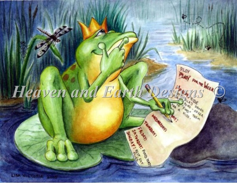 Mini The Frog Princes Plan - Click Image to Close