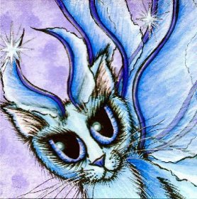 QS Lil Blue Fairy Cat