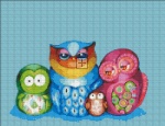 Mini Owl Family Portrait