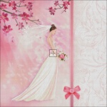 Card Pink Bride