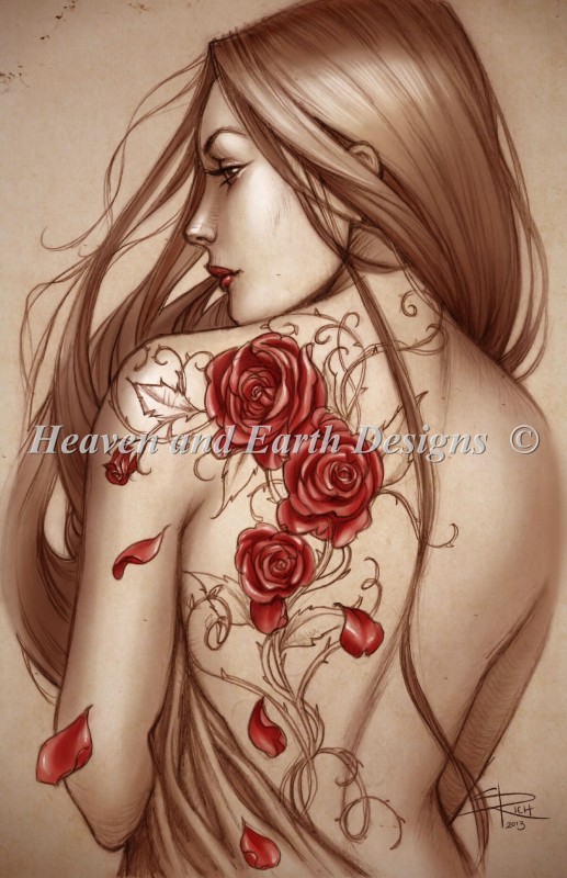 Mini Rose Tattoo - Click Image to Close