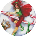 Ornament Christmas Witch
