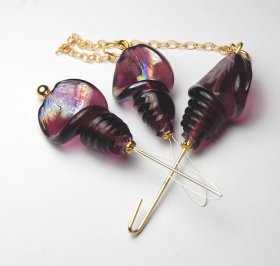 Needlework Tool set - Purple Rain (Gold toned)