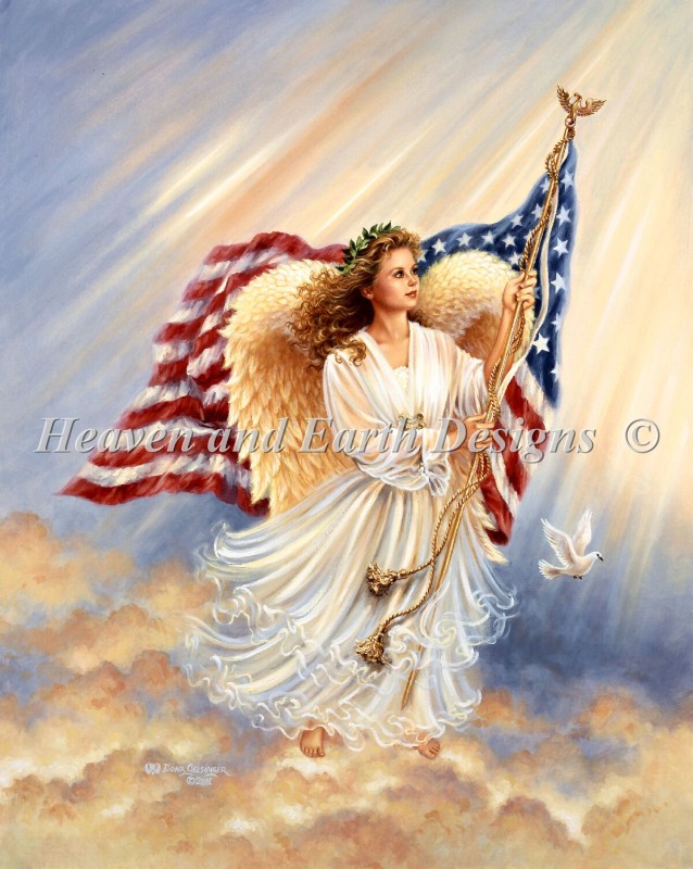 American Angel NO Clouds - Click Image to Close