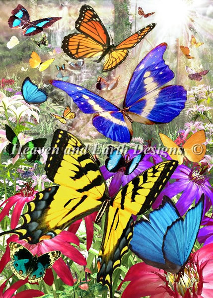 Tropical Butterfly Material Pack - Click Image to Close