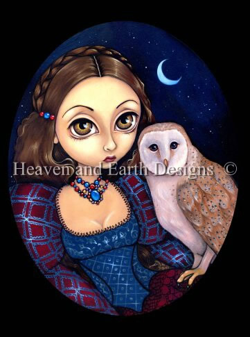 Barn Owl Princess - Click Image to Close