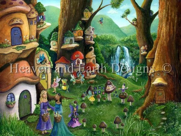 Fairy Village - Click Image to Close