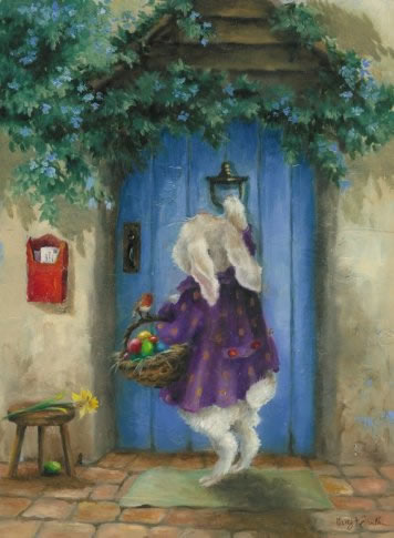 Bunny At The Door - Click Image to Close