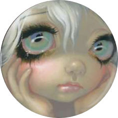 Needle Minder - Faces of Faery 195 - Click Image to Close