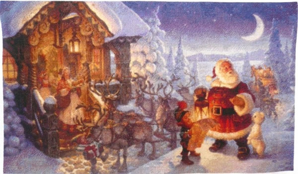 Santa Claus at The North Pole - Click Image to Close