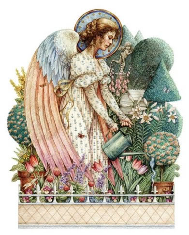 Gardening Angel YG - Click Image to Close