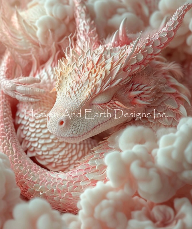 Mini Cotton Candy Dragon - Click Image to Close