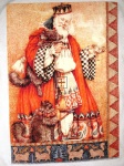 Father Christmas With Cats