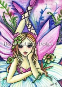 Diamond Painting Canvas - QS Peachy Pink Fairy