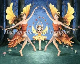 Diamond Painting Canvas - Mini Fall Fairy Dancing
