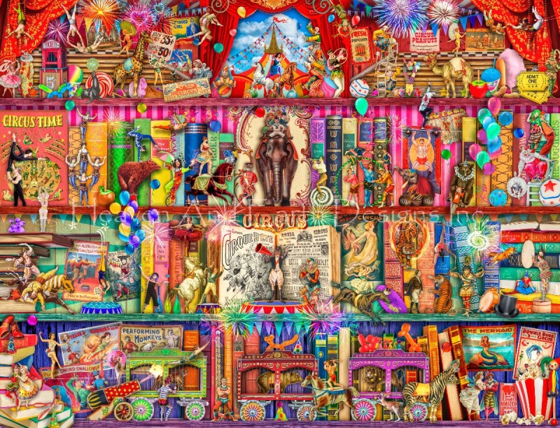 Supersized The Marvelous Circus Max Colors - Click Image to Close