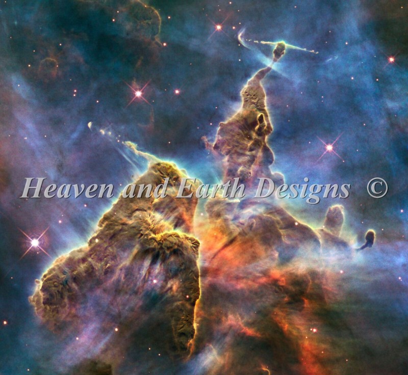 Mystic Mountain Nebula Max Colors - Click Image to Close