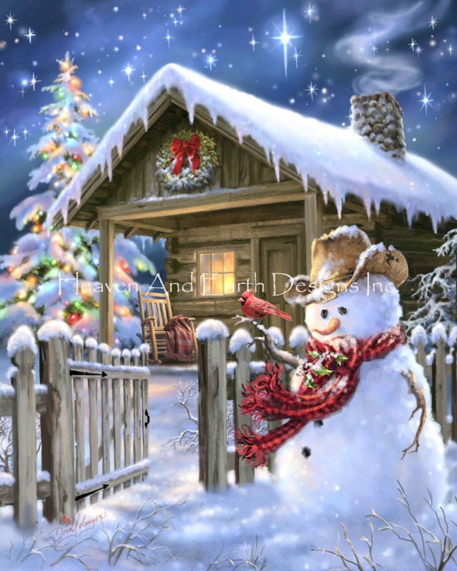 Mini Christmas Cottage DG - Click Image to Close