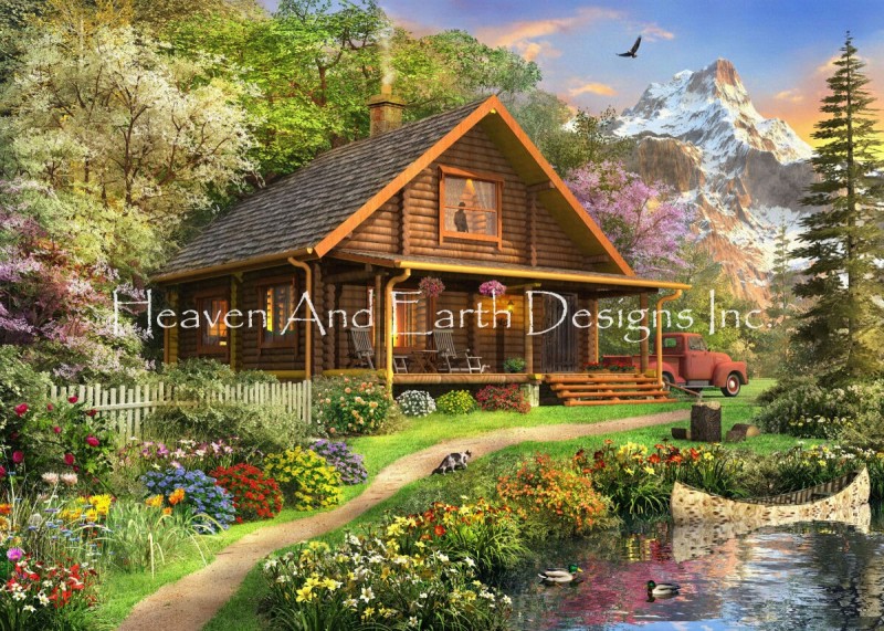 Log Cabin Home Max Colors - Click Image to Close
