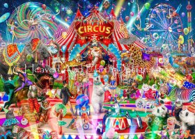 Supersized A Night At The Circus Max Colors