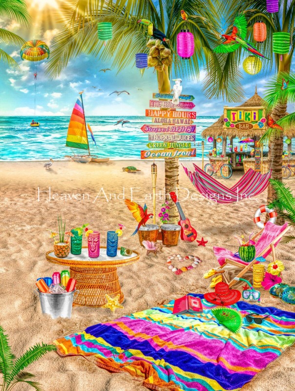 Supersized Beach Bliss Max Colors - Click Image to Close