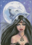 Celtic Wolf Witch