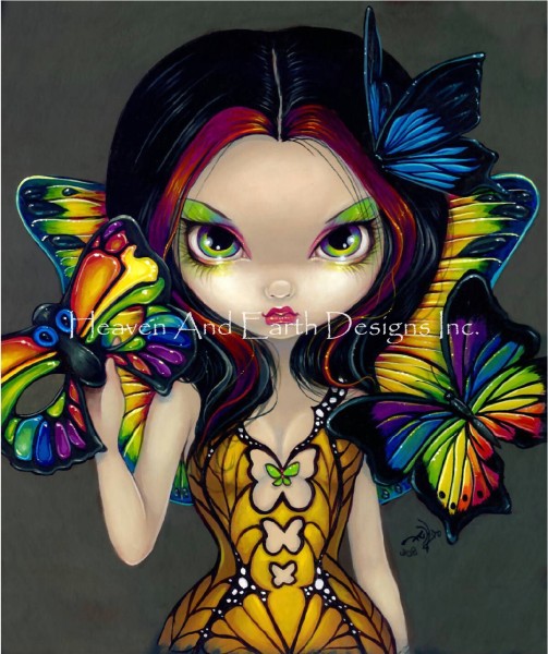 QS Fairy With a Butterfly Mask Request A Size