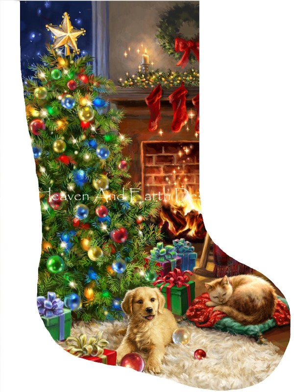 Stocking Cozy Christmas DG Request A Size - Click Image to Close