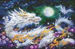 White Dragon And The Moon