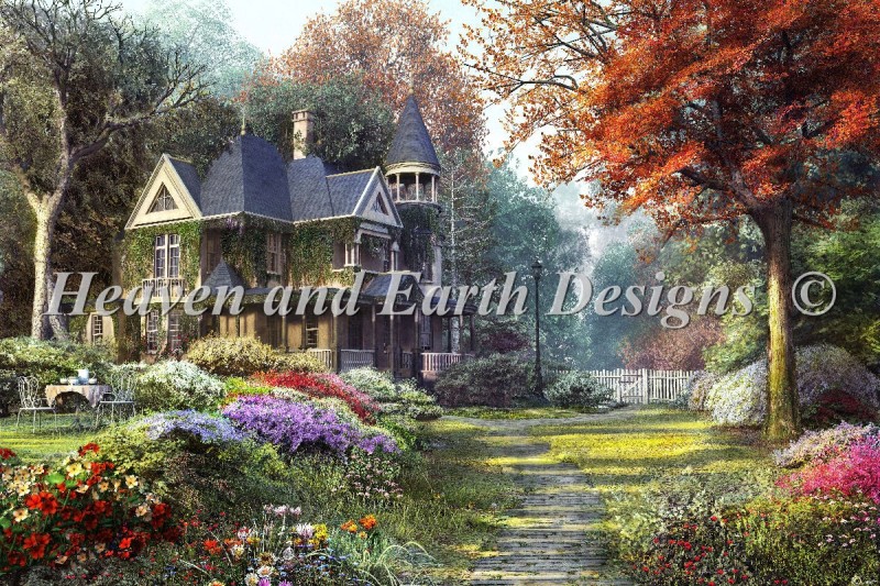 Supersized Victorian Garden Max Colors - Click Image to Close