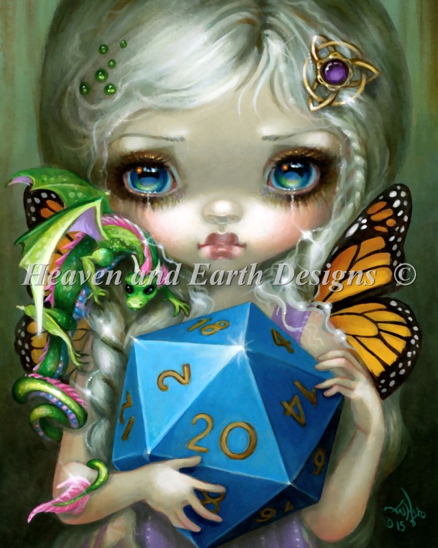 20 Sided Dice Fairy - Click Image to Close