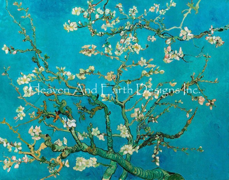 Almond Blossom Blue - Click Image to Close