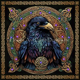 The Celtic Raven Max Colors