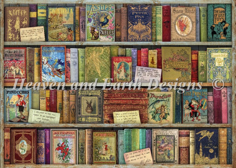 Supersized Bountiful Bookshelf Max Colors - Click Image to Close